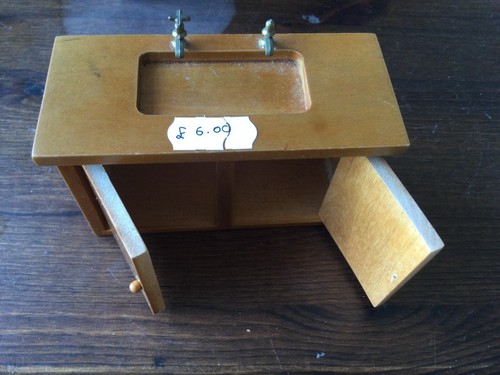 12th dolls house dark pine - dolls,
