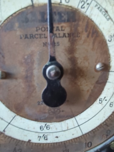 Vintage postal scales - vintage, made