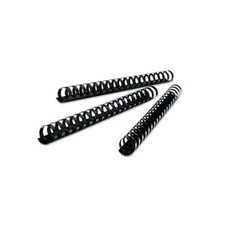 A4 Binding Combs GBC CombBind 25mm Black (PACK OF 50) Durable Spines 4028182