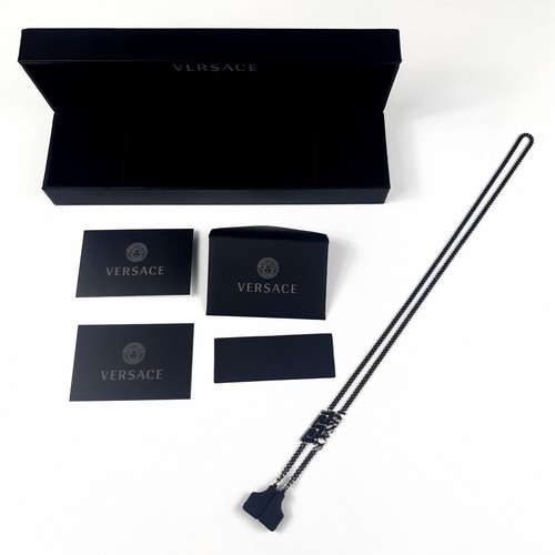 Versace ruthenium necklace - versace, /