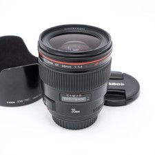 Canon EF 35mm f/1.4 L USM Prime Lens - Very Good Condition
