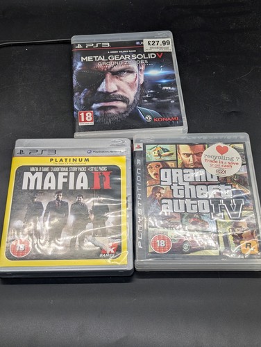 Ps3 bundle mafia gta - mafia, iv