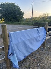 Baby Blue Amigo Horse Fleece
