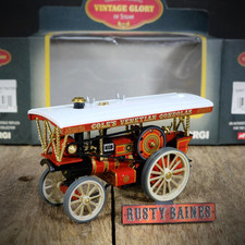 Corgi Garrett Steam Showman's Tractor, Little Billy Pin Badge, Excellent, Boxed