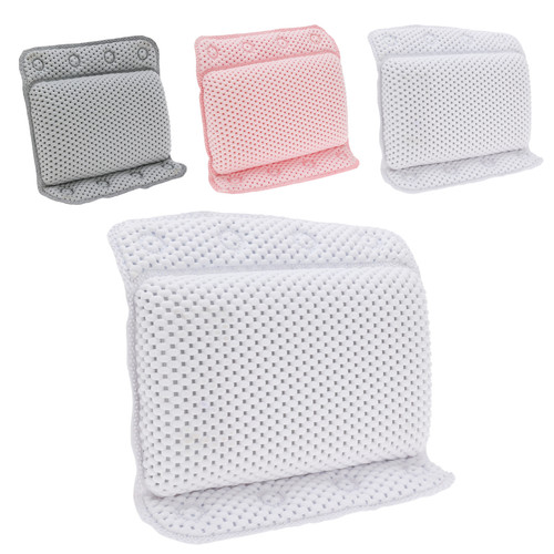 Bathtub pillow suction pvc - bathtub,