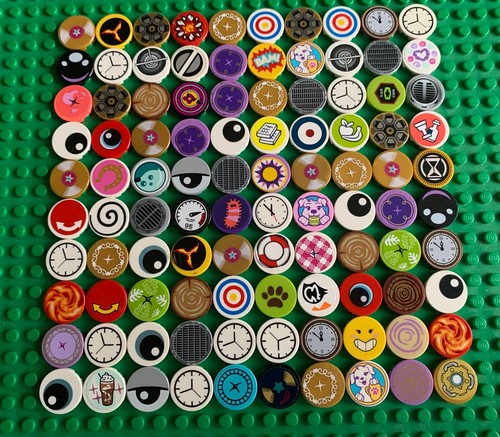 Lego 100x printed - 100x,