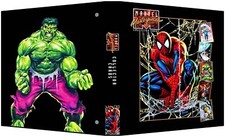 MARVEL MASTERPIECES 1992 Custom 3-Ring Binder Collector Trading Card Album