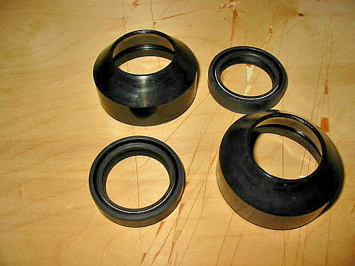 New fork seals and - new, wipers