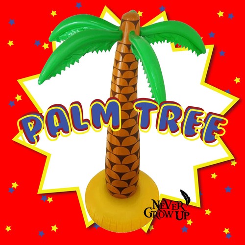 Inflatable palm tree 6ft 168cm - palm,