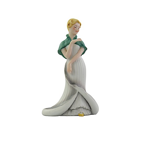 Franklin mint figurine flower - franklin, figurine,