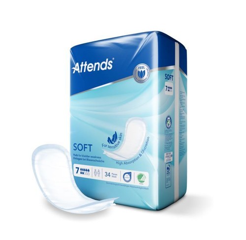 Attends soft 4 packs - soft,