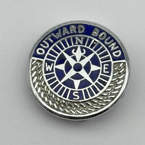 Vintage outward bound - outward, enamel