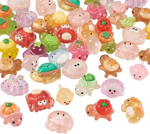 Pcs luminous mini resin sea - pcs,