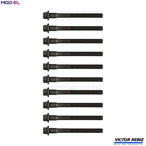 Cylinder head bolt - head,
