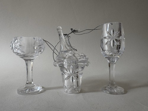 Vintage moulded crystal - vintage,