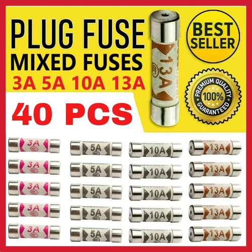40x mixed fuses - mixed,