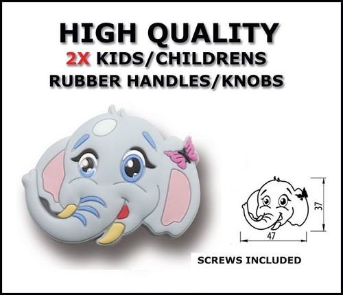 Knobs handles rubber children - knobs,