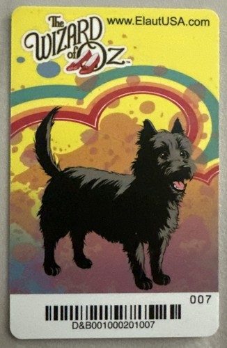 Rare toto card wizard oz - of,