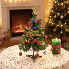 Mini Lighted Christmas Tree