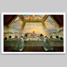 Postcard The Sacrament of the Last Supper by Salvador Dali