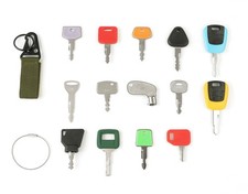 14 Master Plant Keys Excavator