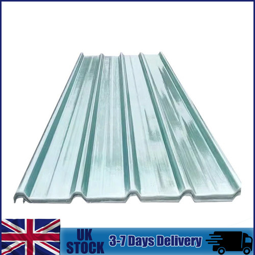 5pcs clear corrugated roofing - clear,