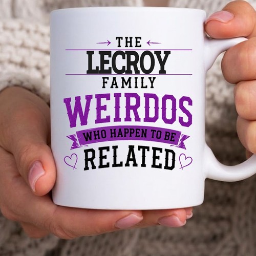 Lecroy family weirdos mug - weirdos,
