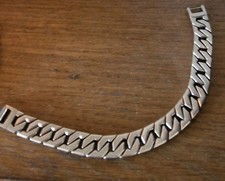 Chunky Stainless Steel Curb Bracelet