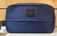 Ted Baker Men’s Wash Bag & 3-Piece Fig Leaf & Cedar Hair & Body Gift Set. BNWT. 
