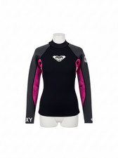Roxy Black & Pink Wetsuit Top