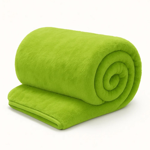 Soft faux fur fleece - faux,