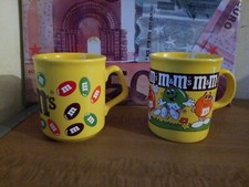 2x M&Ms Vintage Yellow Mug By