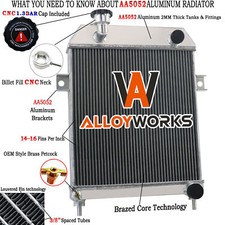 4 Row Aluminium Radiator FOR