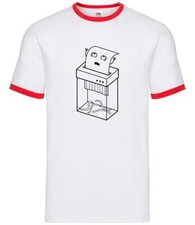 Paper Shredder - Mens Ringer -
