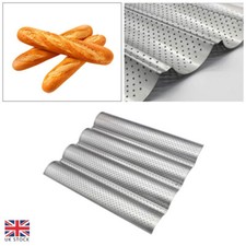 4 Wave Baguette Baking Tray