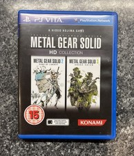 Metal Gear Solid HD Collection PS Vita Sony PlayStation Vita Game Boxed Complete