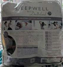 Sleepwell Dreamland SINGLE BED electric heated BLANKET BEDDING Mattress Working 