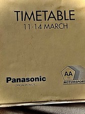 Ayrton Senna & Alan Prost Hand Signed F1 Grand Prix Time Table Book 1993.