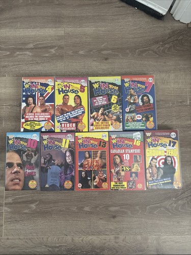 Wwf your house vhs bundle - wwf,