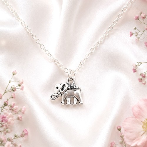 Dainty necklace elephant good - dainty,