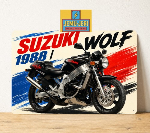 Suzuki wolf 1988 metal - 1988,