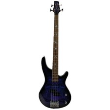 Lindo PDB Short Scale V2 Purple Dove Electric Bass Guitar Luminlays 30" Used