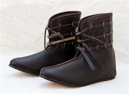 Leather shoes hedeby - hedeby,