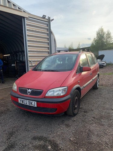 2002 vauxhall zafira 6 - zafira, 1.6
