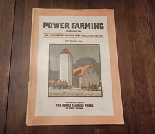 Vintage Magazine Power Farming September 1919 Holt Caterpillar Ads Photos