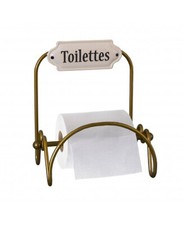 Gold toilet paper roll holder - paper,