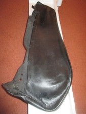 BMW E30 BLACK LEATHER SPORTS   SEAT   LOWER BOLSTER  coupe , touring, saloon,LHD