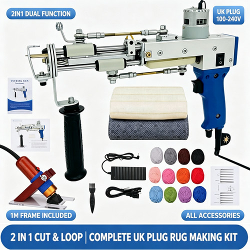 2in1 cut loop - loop, tufting