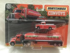 MATCHBOX CONVOYS (US ISSUE)  - MBX TANKER TRAILER & 162 NISSAN JUNIOR - ON CARD