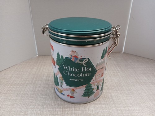 Christmas storage tin with - christmas,